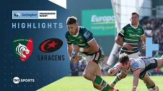 TOP FOUR HOPES ALIVE! 🙌 | Leicester vs Saracens | Gallagher Premiership Rugby Highlights