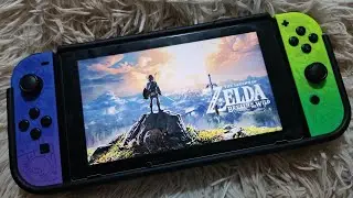 The Legend Of Zelda: Breathe Of The Wild - Nintendo Switch Handheld Gameplay