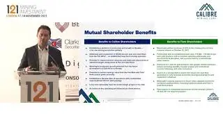 Presentation: Calibre Mining - 121 Mining Investment London November 2021