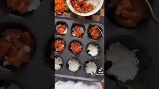 Salmon Sushi Muffins