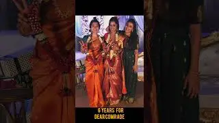 Dear comrade 6 years ❤ memories | vijay devarakonda | rashmika mandana #dearcomrade #shorts#viral