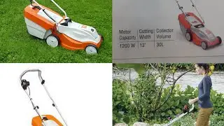 Unplugging RME 235, STIHL Lawn Mower, Electric Lawn Mowers