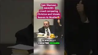 Сэм Шамун УДИВЛЯЕТ толпу, сравнивая христианский и исламский РАЙ 😨 #самшамун #христианин #мусульм...