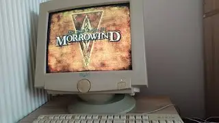 Sigma DIY Monitor and Laptop Cleaning Cleaning a CRT Monitor from the 90's and Playing Elder Scrolls