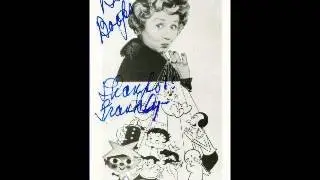 Mae Questel on her role as Betty Boop