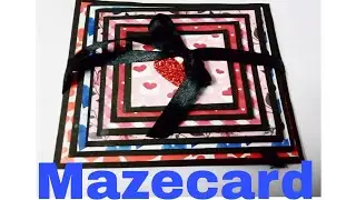 Mazecard for Bestfriend/sister...💜 Birthday surprise 🎁