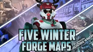 FIVE Winter FORGE Maps of The Week! | Halo Infinite Spotlight