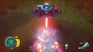 Destroy All Humans! Remake-PC-Saucer Gameplay