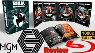 Ninja Quadroligy 1-4 Deluxe-Digipak (1981-1985) Blu-ray Review |Cannon Films| |Sho Kosugi|