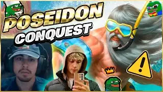 POSEIDON, COOLSEIDON NO DESCANSA | Julio | Smite Ranked Conquest DuoQ Dani ❄️