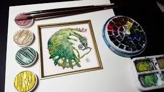 Jetpens fun pack Watercolor Painting Experiment