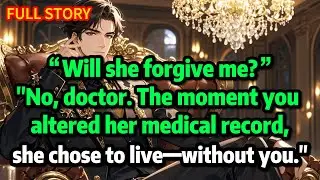 “Will she forgive me?”“No, doctor. The moment you altered her medical record, she chose to live.....
