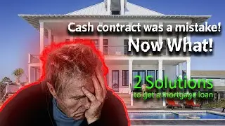 Paying cash was a mistake! || 2 Solutions to get a loan