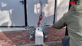 Pinza posa cordoli