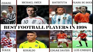 1998  Ballon d'Or Ranking List: 30 Greatest Football Players in 1998