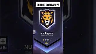 FREE FIRE NEW GUILD 👈🙋 #freefire #shorts