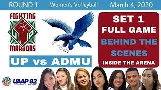 BTS_UAAPS82_AteneovsUP SET1_FullGame with Cute and Funny Reactions Women's Volleyball