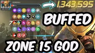 Buffed Heimdall IS INSANE FOR GLITCH INCURSIONS - ZONE 15 RAMP UP GOD - Marvel Contest of Champions
