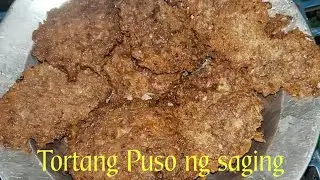 Cooking and Eating Tortang Puso ng Saging #viralvideo #nocopyrightmusic #viralvideos