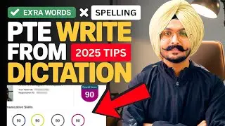 Write from dictation pte 2025 tips and tricks 💯