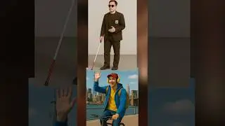 40 million blind people / 40 миллионов слепых