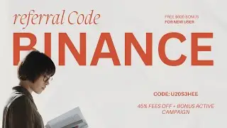 Binance Referral Code - Get $600 FREE & Save on fees for Lifetime ( 45% )