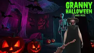 Granny Halloween Mode In Hard Mode 🧙‍♀️😵‍💫 | Granny Chapter 1 Halloween Mode 