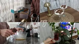 Sessiz vlog🌿|Mira&ccedil; kandili✨|Kargo a&ccedil;ılımı| İftar hazırlığı|Kandil simidi ve Tiramisu topları
