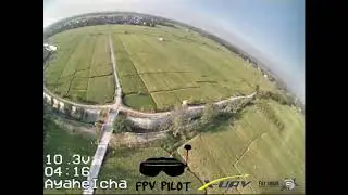 #FpvPlane Test ORT Helical 3 turn & ORT Pagoda X2 with Fat shark dom V3