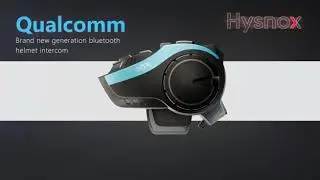 2022 Hysnox HY-02 6 Riders Intercom 2KM 5.0Bluetooth Intercom Headset Motorcycle  KO t-max/ VS KYPRO