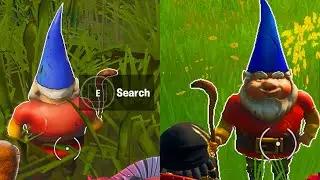 Search the hidden gnome Fortnite location