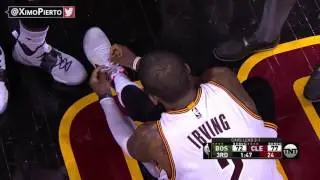 Kyrie Irving Leg Injury | Celtics vs Cavaliers | Game 4 | ECF | 2017 NBA Playoffs