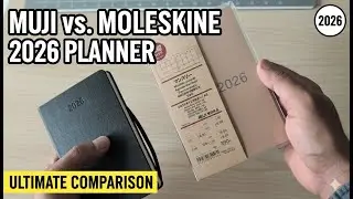 2026 Moleskine vs. $7 MUJI Planner Review