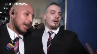 French journalist 'roughed up' by security guards