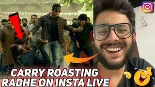 Carry's Reaction On Radhe Movie Trailer 😂