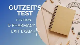 LIMIT TEST FOR ARSENIC/ GUTZEIT TEST/ REVISION/ DPEE- 22/ EXIT EXAM