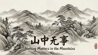 傳統中國風音樂/山中无事 (Nothing Matters in the Mountains) | 1 Hour Zen Chinese Music | Guzheng & Bamboo Flute