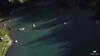 Lac vert mont-blanc mavic pro