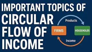 Important topics | Chapter 1 | Circular flow of Income | Macroeconomics  | Class 12th 
