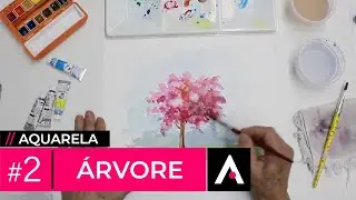 AQUARELA #2 // Aprenda a fazer uma árvore!
