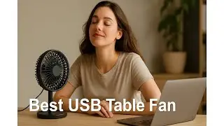 💨 Amazon Basics Air Circulator Fan | Best USB Table Fan 🌬️