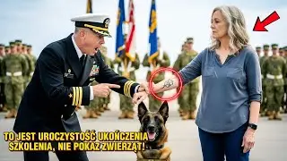 Przyszła zobaczyć ukończenie szkolenia psa K9 &mdash; aż dow&oacute;dca SEAL zamarł, widząc jej tatuaż