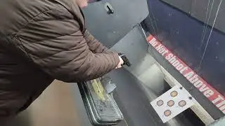 Shooting a gun in slow-mo