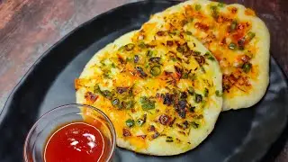 Instant rava uttapam recipe | uttapam recipe in 10 minutes only #shorts