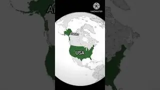 USA map with Alaska state #shorts #shortsfeed #map #usamap #geographymap #ytshorts #history #america