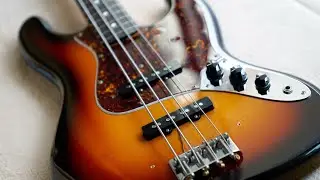Fender Japan Jazz Bass / JB62 4-string bass pick DI test
