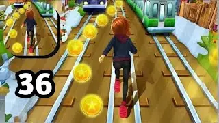 Subway 👽👽👽Princess Runner-Gameplay Walkthrough Tutorial Levels Mobile Game Part 36.