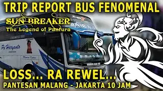 GA ADA OBAT...!!! TRIP REPORT BUS PO HARYANTO HR012 SUNBREAKER ARTIS MALANG TRAYEK JAKARTA MADURA