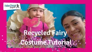 Book Fairy Recycled Costume Tutorial