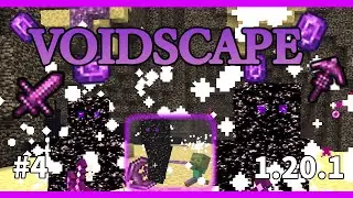 岩盤で放置すると...！? Dimension追加MOD「Voidscape」で遊んでいく！！　＃4【ゆっくり実況】Minecraft